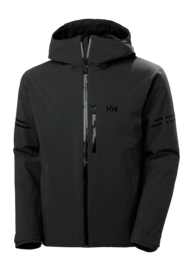 Ski Jas Helly Hansen Men Swift Team Jacket Black Regular Fit