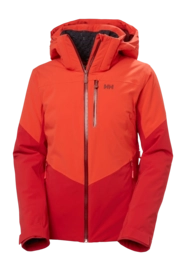 Ski Jas Helly Hansen Women Alphelia Jacket Red Fitted