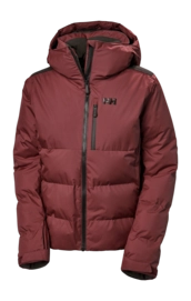 Ski Jas Helly Hansen Women Kvitfjell Race Puffy Jacket Mars Red Regular Fit