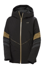 Ski Jas Helly Hansen Women Panorama Insulated Jacket Black Regular Fit