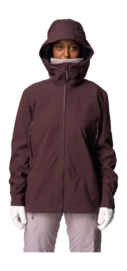 Ski Jas Houdini Women Ride Jacket Red Illusion Regular fit