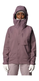 Ski Jas Houdini Women Rollercoaster Jacket Dusk Purple Regular Fit