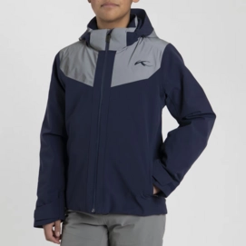 Ski Jas KJUS Boys Reflect Jacket Atlanta Blue/Reflective Regular Fit