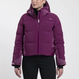 Ski Jas KJUS Women Avalon Jacket Deep Ruby Regular Fit