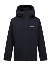 Ski Jas Peak Performance Men Edge HIPE 2L Insulated Shell Jacket Black