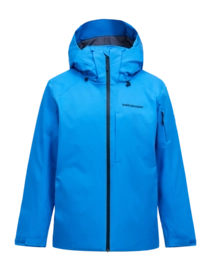 Ski Jas Peak Performance Men Maroon HIPE 2L Insulated Shell Jacket Azure Ascent