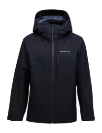 Ski Jas Peak Performance Men Maroon HIPE 2L Insulated Shell Jacket Black