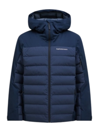 Ski Jas Peak Performance Men Shred Down Jacket Blue Shadow