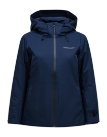 Ski Jacket Peak Performance Women Anima HIPE 2L Insulated Shell Jacket Blue Shadow