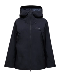Ski Jacket Peak Performance Women Edge HIPE 2L Insulated Shell Jacket Black