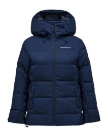 Ski Jas Peak Performance Women Shred Down Jacket Blue Shadow