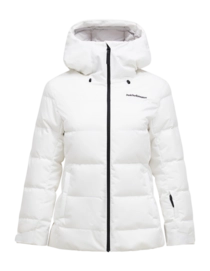 Ski Jas Peak Performance Women Shred Down Jacket Offwhite