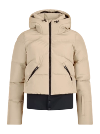 Ski Jacket Protest Women Prtpreppy Zip-Shift Bamboo Beige