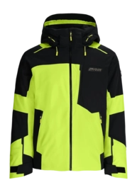 Ski Jas Spyder Men Leader Jacket Lime Regular Fit