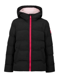 Ski Jas Ziener Girls Amani Z Jacket Junior Girls Black Regular Fit