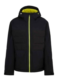 Ski Jas Ziener Men Tarlo Z Jacket Black Electric Grass Regular Fit