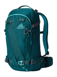 Ski Rugzak Gregory Women Targhee 30 Emerald Teal S/M 1,4 kg