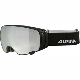 Skibril Alpina Double Jack Mag Q-Lite Black Matt S1 + Mirror Black