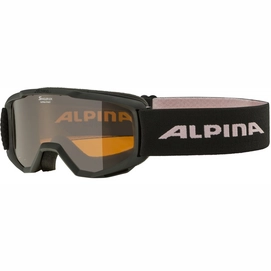 Skibril Alpina Kids Piney Black Rose Matt Orange