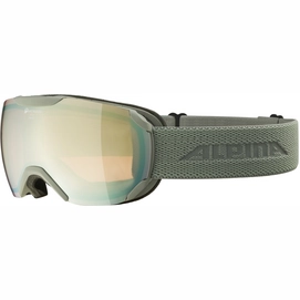 Skibril Alpina Pheos S Q Moon Grey Matt Gold