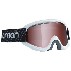 Salomon Juke Access White Junior Orange Skibril