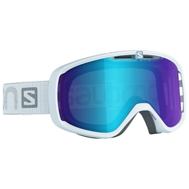 Skibrille Salomon Aksium White Mid Blue
