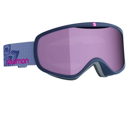 Skibrille Salomon Sense Navy Art Universal Ruby Damen