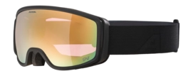 Skibril Alpina Unisex Bivio Qv Black Matt Quattro Varioflex