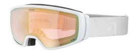 Skibril Alpina Unisex Double Jack Qv White Matt Quattro Varioflex