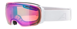 Skibril Alpina Unisex Granby Q White Gloss Quattroflex