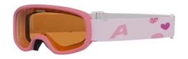 Skibril Alpina Kids Carvy 3.0 Rose Matt Airframe Venting System