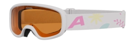 Skibril Alpina Kids Carvy 3.0 White Matt Airframe Venting System