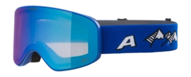 Skibril Alpina Kids Fernie Q-Lite Royal/Blue Matt Fogstop