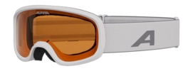 Skibril Alpina Kids Piney 2.0 White Matt Fogstop