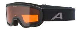 Skibril Alpina Kids Scarabeo Jr. Black Matt Fogstop