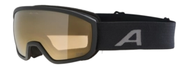 Skibril Alpina Kids Scarabeo Jr. Q-Lite Black Matt Fogstop