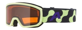 Skibril Alpina Kids Scarabeo Jr. Sunny/Lime Matt Fogstop