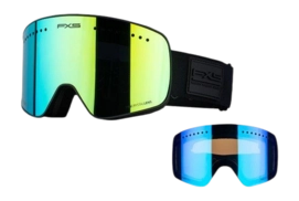 Skibril Falcon Unisex FXS Three Black Gepolariseerde lens