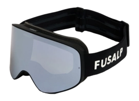 Skibril Fusalp Unisex Matterhorn Metallic Silver Sferische lens