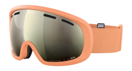 Skibril POC Unisex Fovea Mid Apricot Sunstone/Partly Sunny Ivory