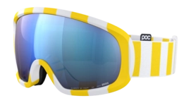Skibril POC Unisex Fovea Mid Jaune/Blanc/Partly Sunny Blue
