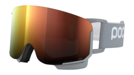 Skibril POC Unisex Nexal Granite Grey/Partly Sunny Orange
