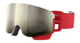 Skibril POC Unisex Nexal Mid Rouge/Blanc/Partly Sunny Ivory
