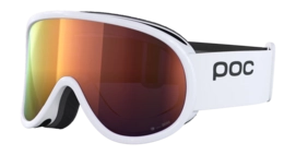 Skibril POC Unisex Retina Mid Hydrogen White/Partly Sunny Orange Clarity Intense