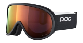 Skibril POC Unisex Retina Mid Uranium Black/Partly Sunny Orange Clarity Intense