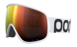 Skibril POC Unisex Vitrea Hydrogen White/Partly Sunny Orange Wide Fit Clarity Intense