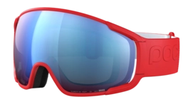 Skibril POC Unisex Zonula Prismane Red/Partly Sunny Blue