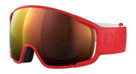 Skibril POC Unisex Zonula Prismane Red/Partly Sunny Orange