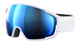 Skibril POC Unisex Zonula Wide Fit Hydrogen White/Partly Sunny Blue Clarity