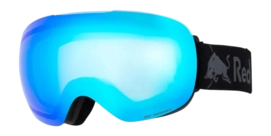 Skibril Red Bull BENT-02BLX Black Smoke With Blue Mirror